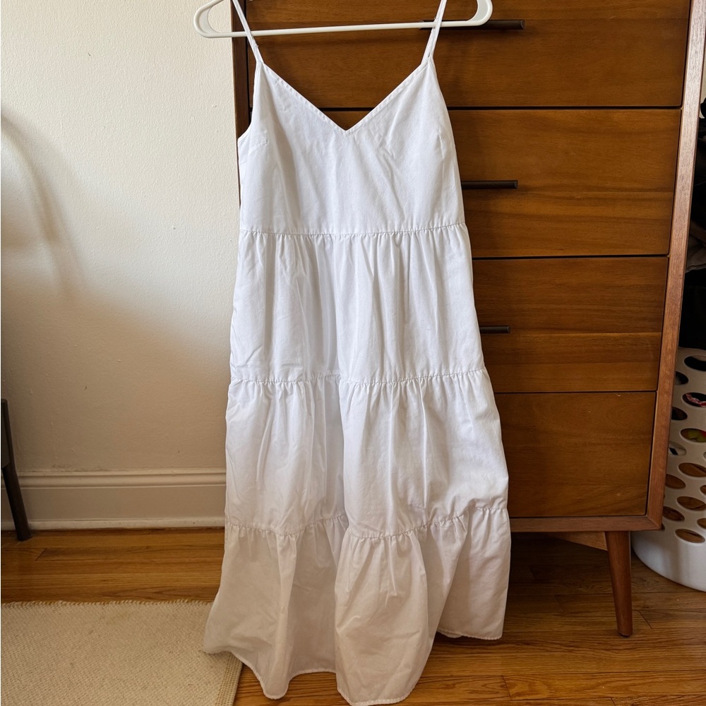 A&F Woman’s White Spaghetti Strap Dress Size XS
